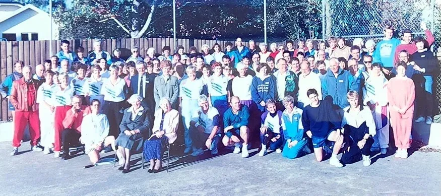 Waimairi Tennis Club 60th Jubilee 1994 historical photo