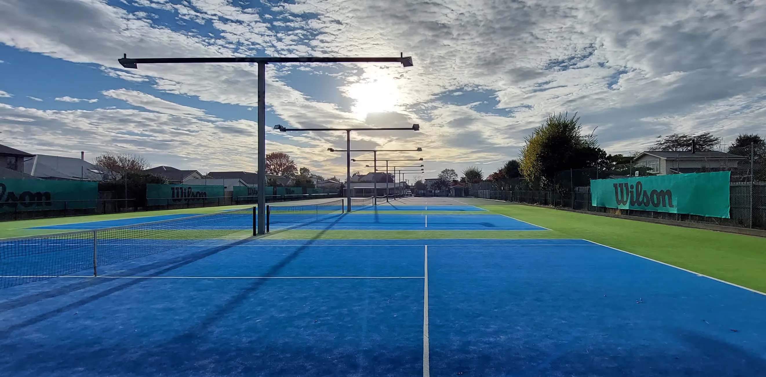 The Waimairi Tennis Club courts
